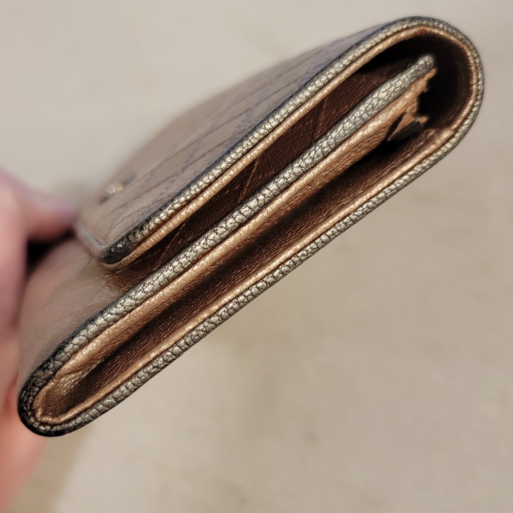 Chanel Champagne/Rose Wallet | Mixed Metal | Excellent Condition - Picture 5 of 11